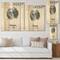 Designart - Romantic Moon Kiss of Two Lovers - Modern Print on Natural Pine Wood